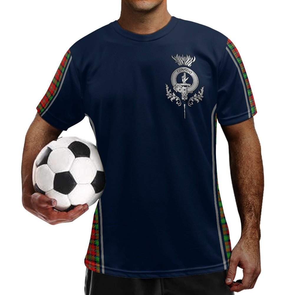 Clan Boyd Crest & Tartan Football Shirt