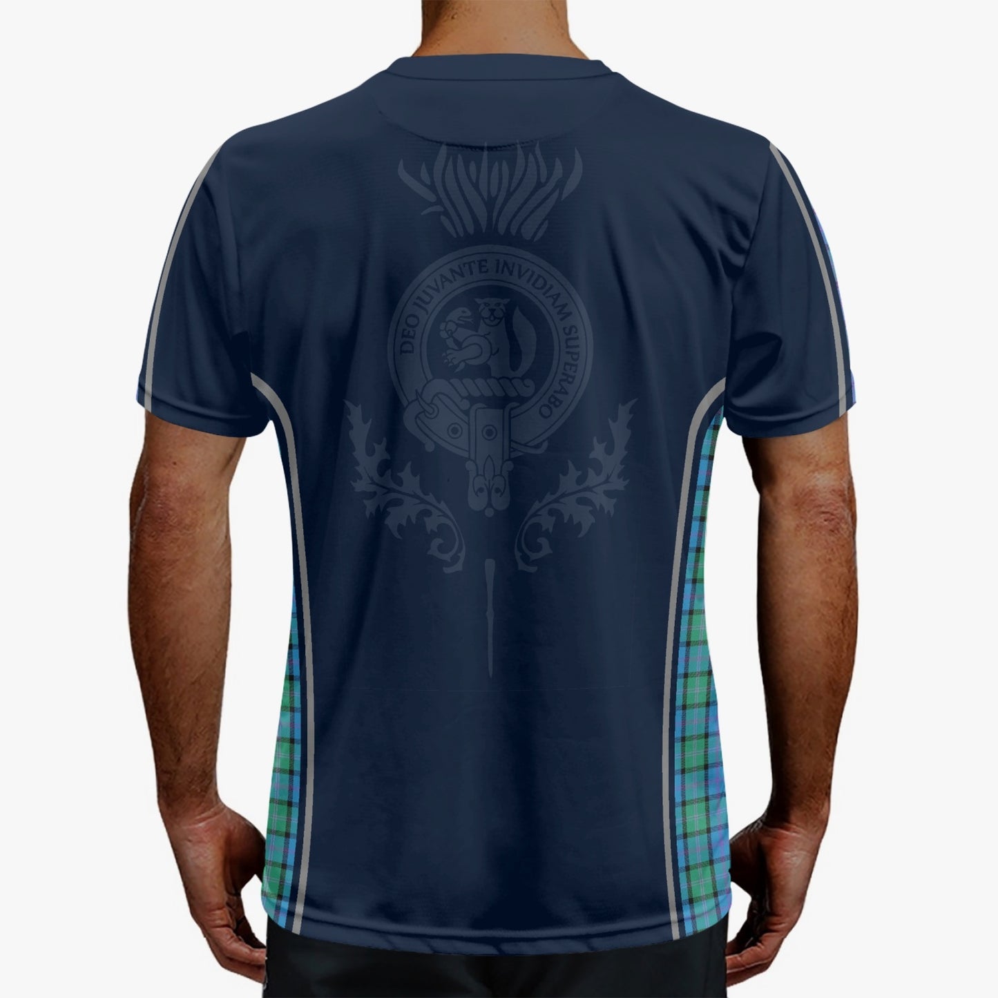 Clan MacThomas Crest & Tartan Soccer Jersey