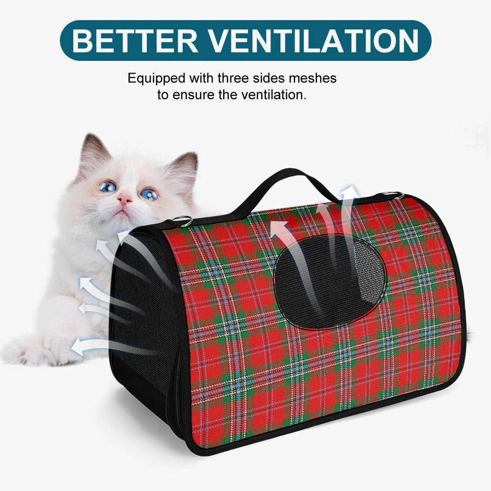 Clan MacLean Tartan Pet Carrier Bag