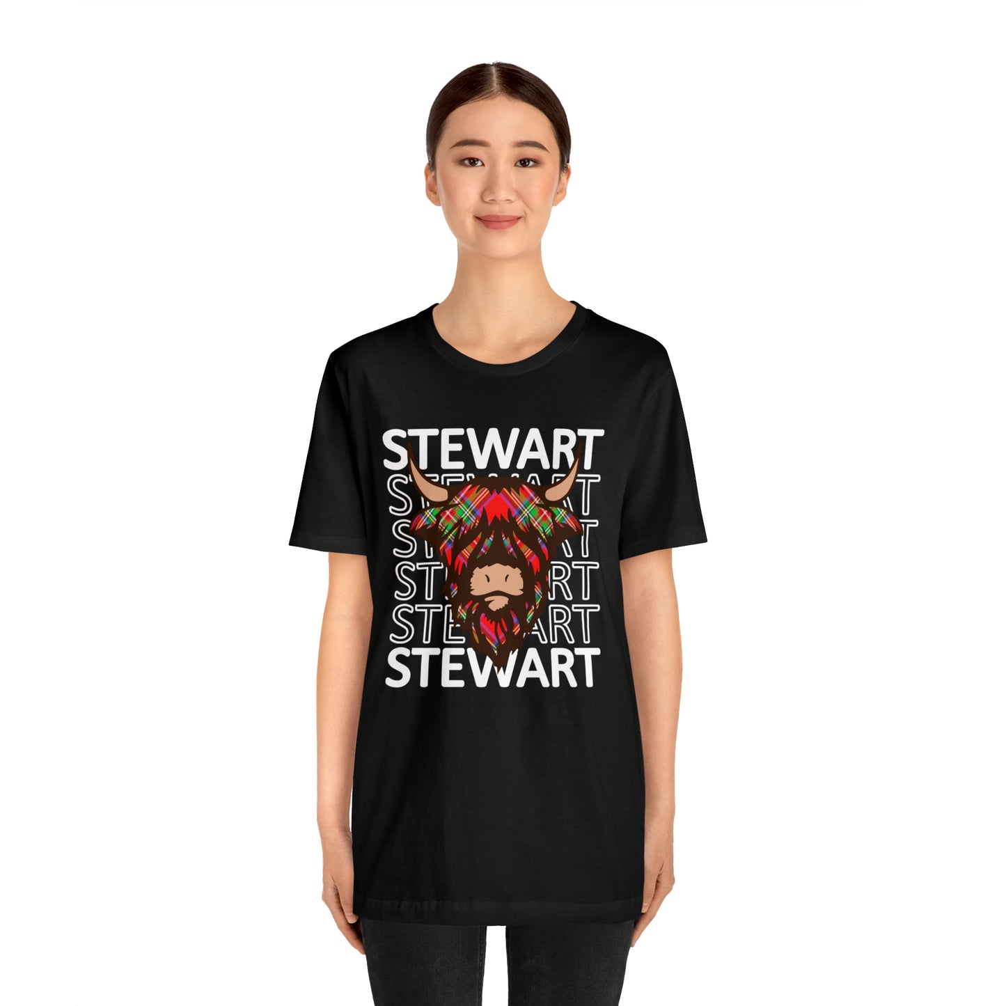 Clan Stewart | Hairy Coo | Unisex T-Shirt