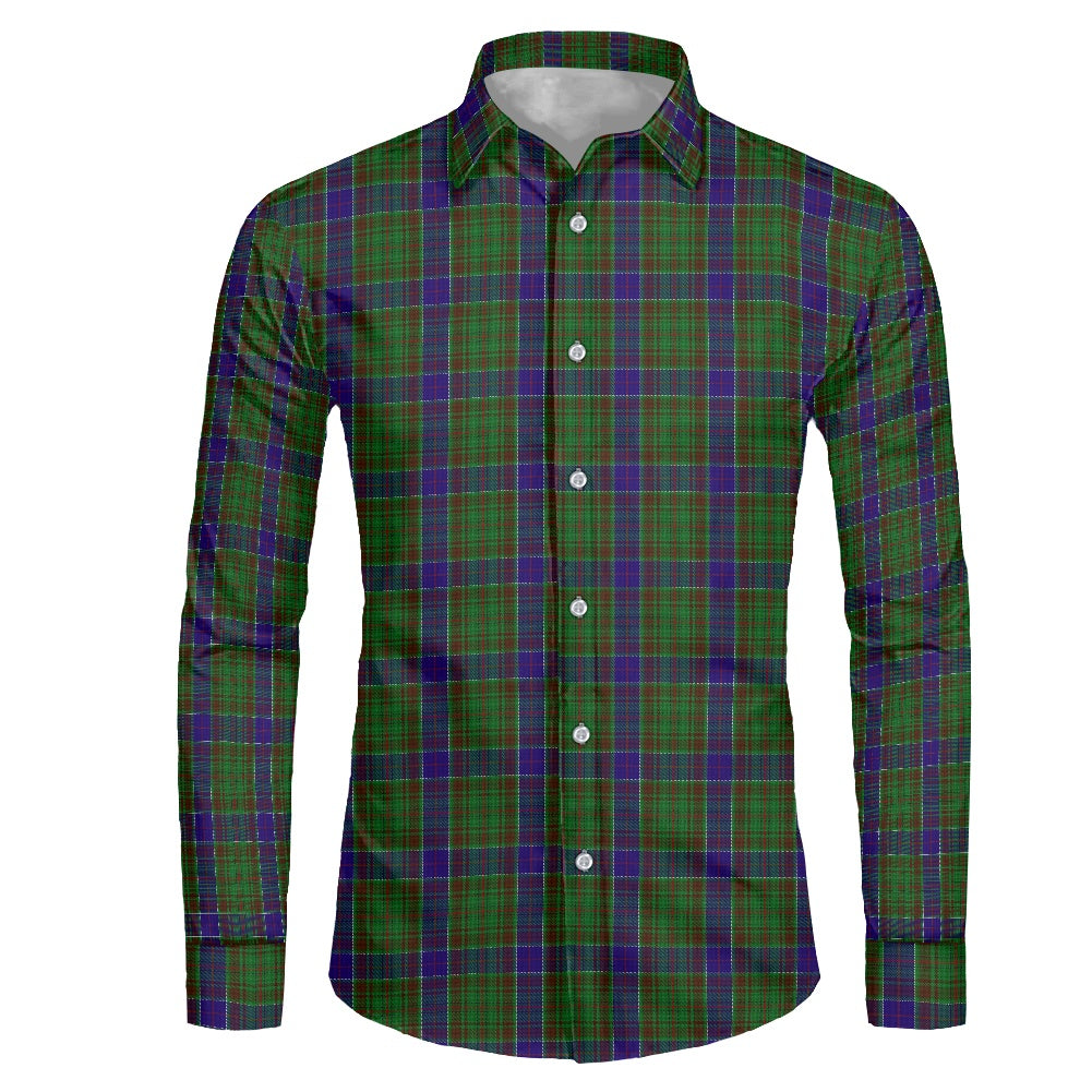 Clan Adams Tartan Men's long-sleeved shirt