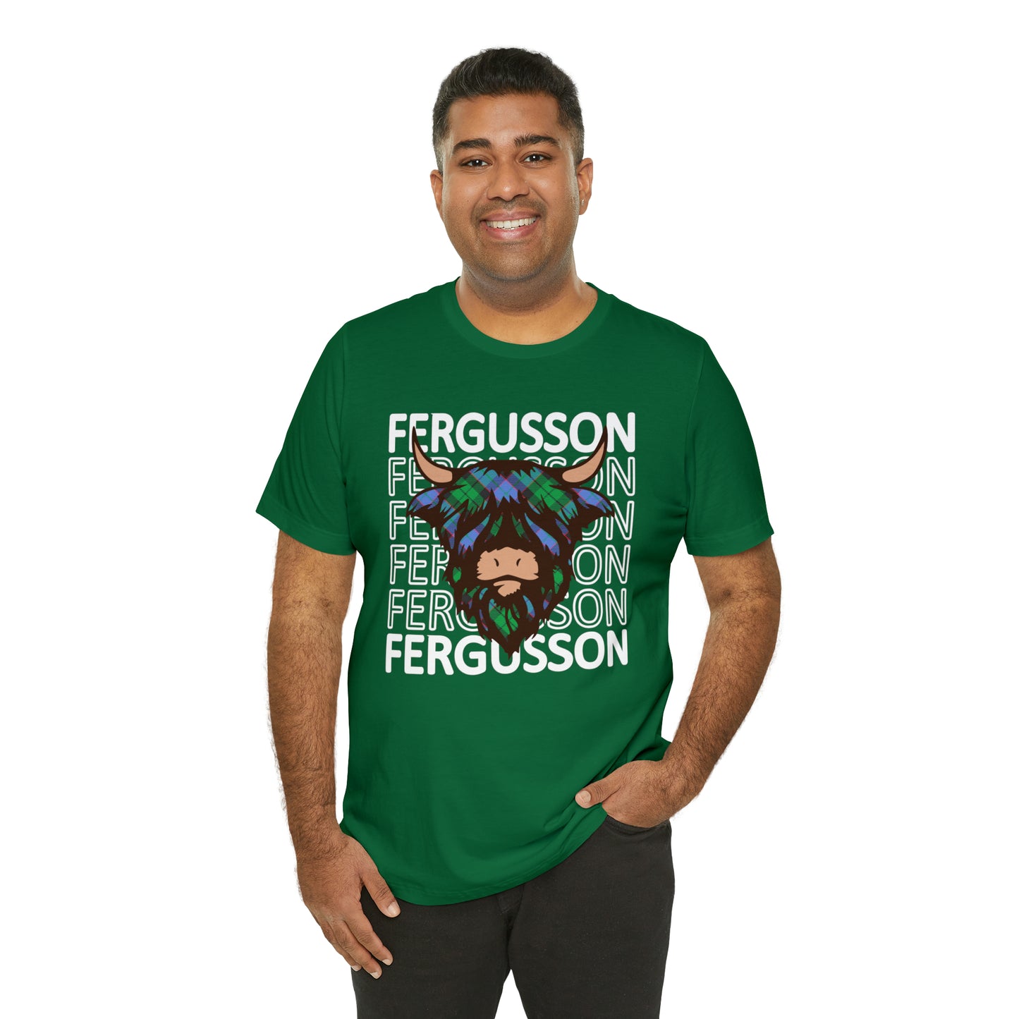 Clan Fergusson | Hairy Coo | Unisex T-Shirt