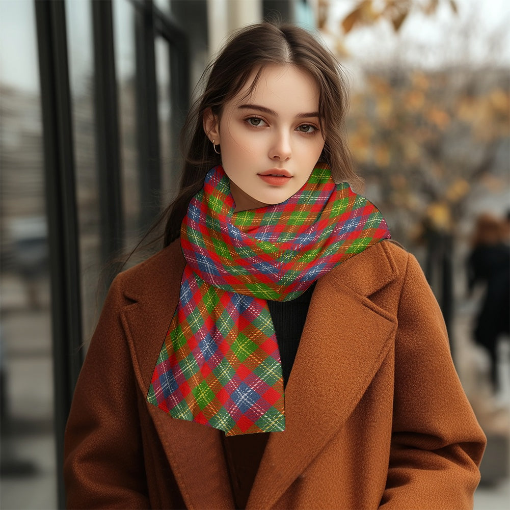 Clan Forrester Tartan Fluffy scarf