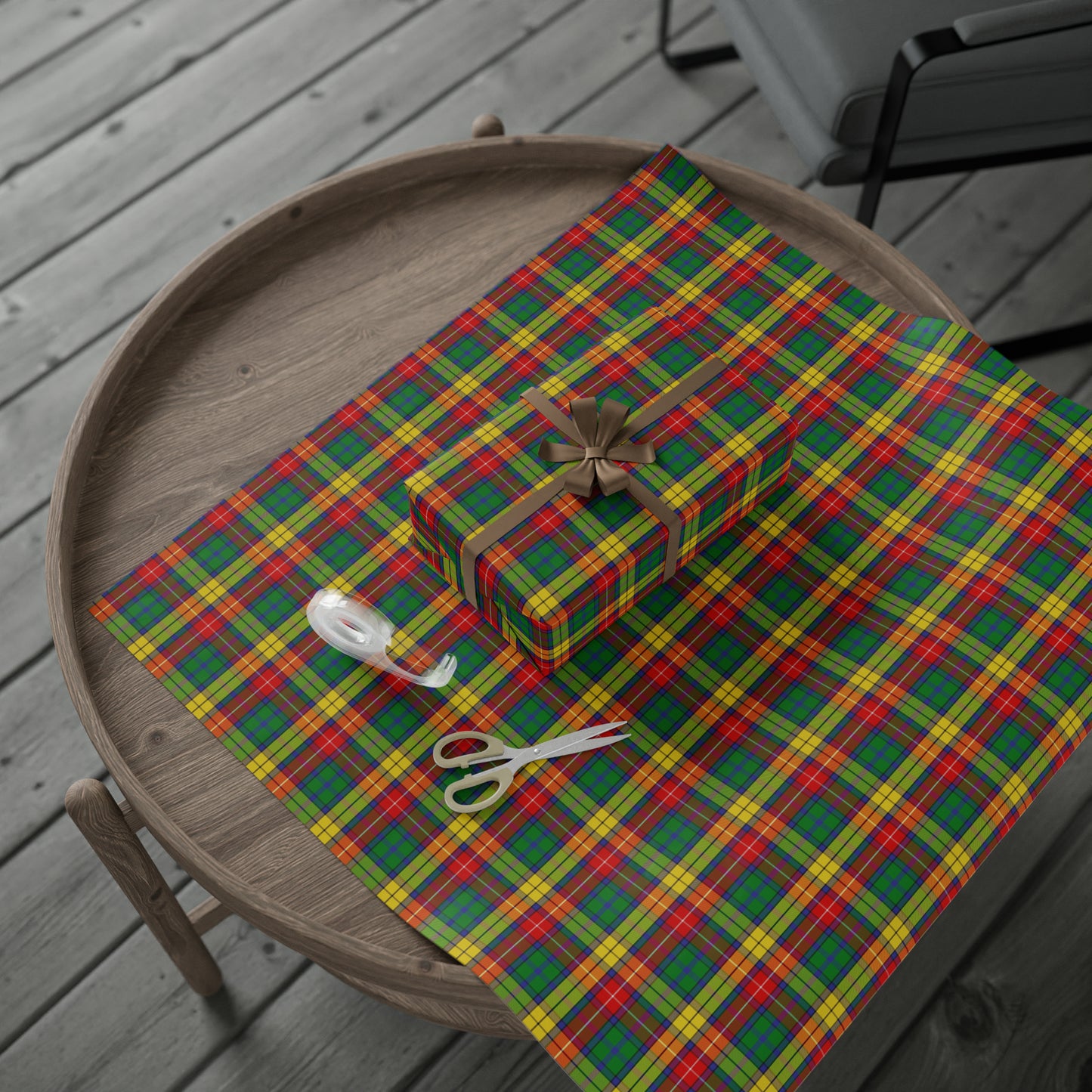 Clan Buchanan Tartan Wrapping Papers