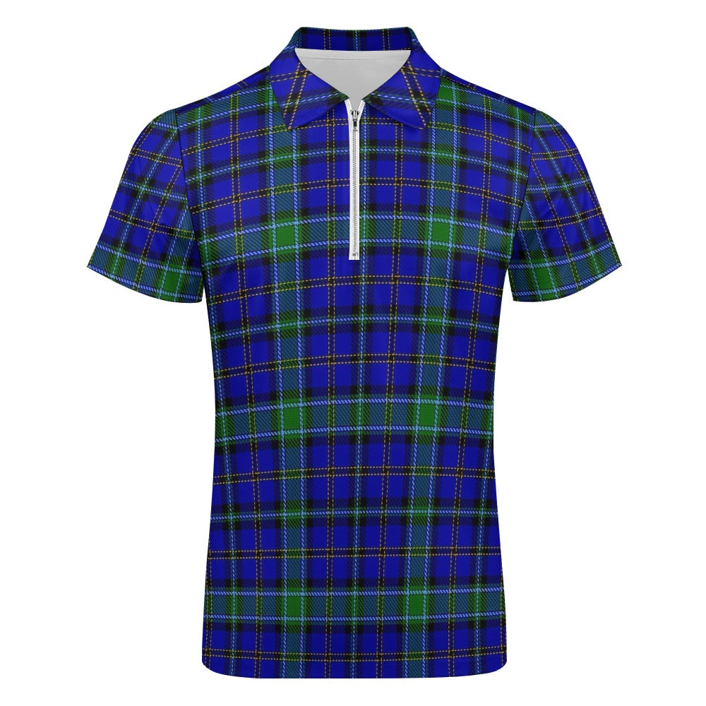 Clan Weir Tartan Short sleeve polo shirt