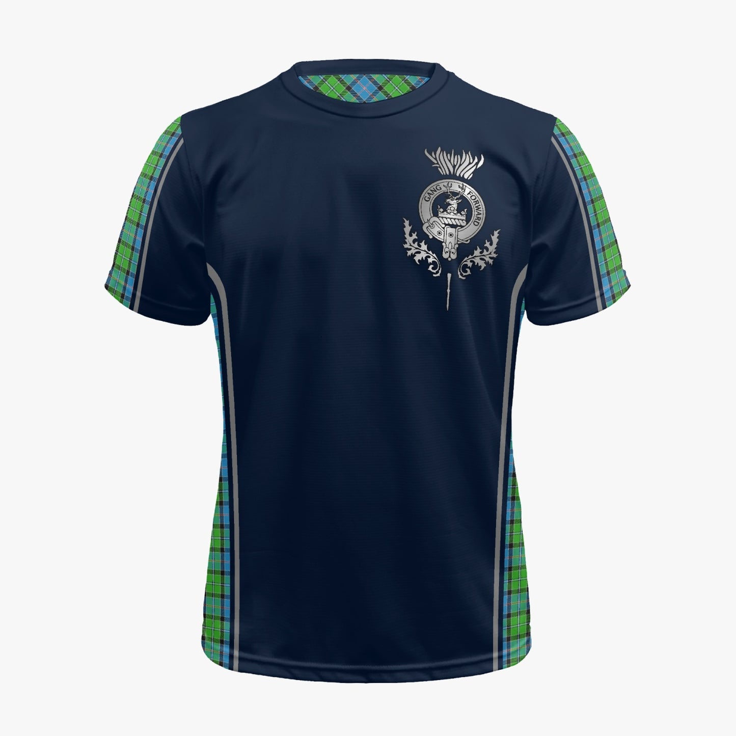 Clan Stirling Crest & Tartan Soccer Jersey