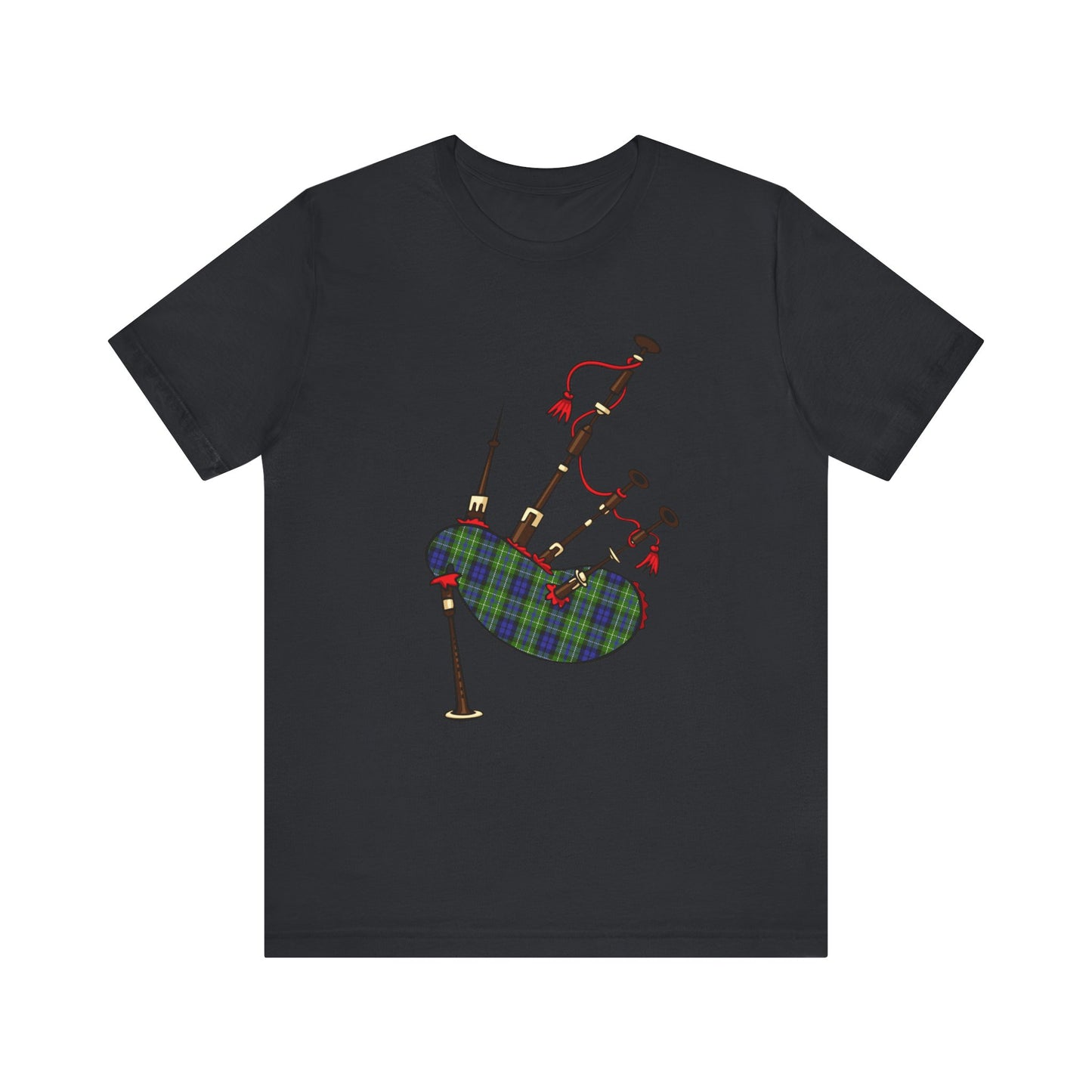 Clan MacNeill of Gigha Tartan Bagpipes | Unisex T-Shirt