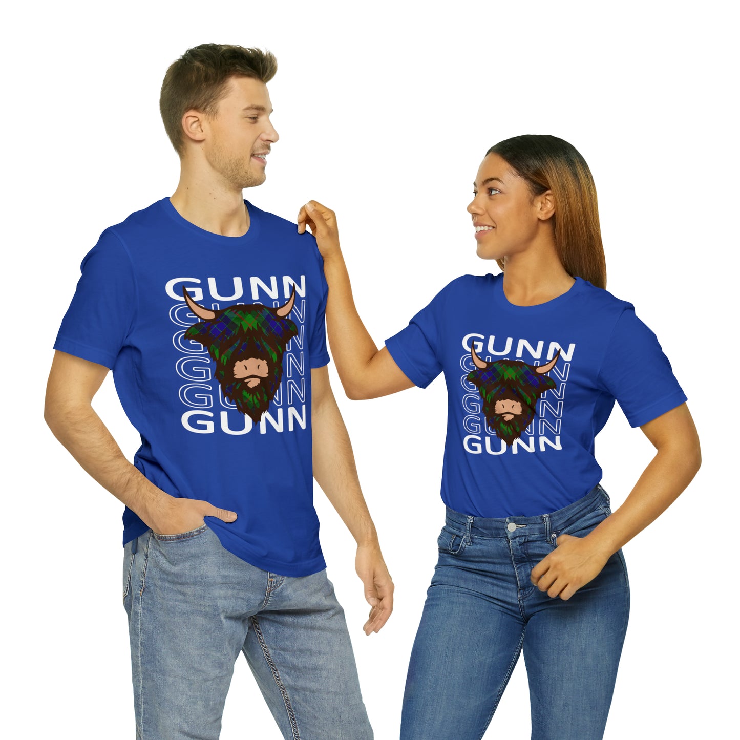 Clan Gunn | Hairy Coo | Unisex T-Shirt