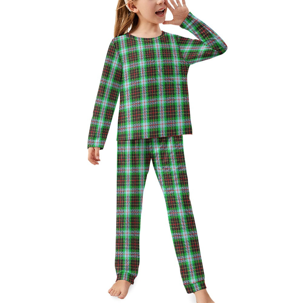 Clan Brodie Hunting Tartan Girl's Pajama suit