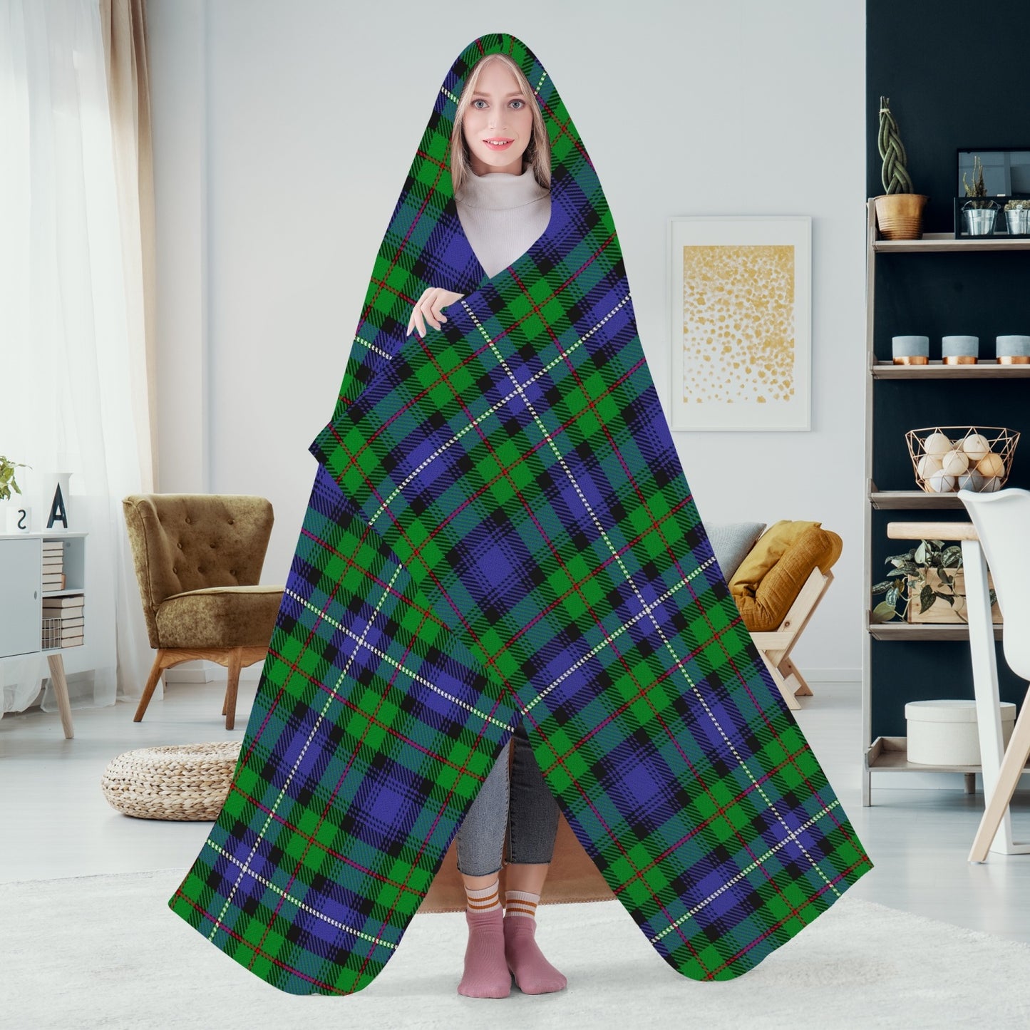 Clan Donnachaidh Hoodie Blanket