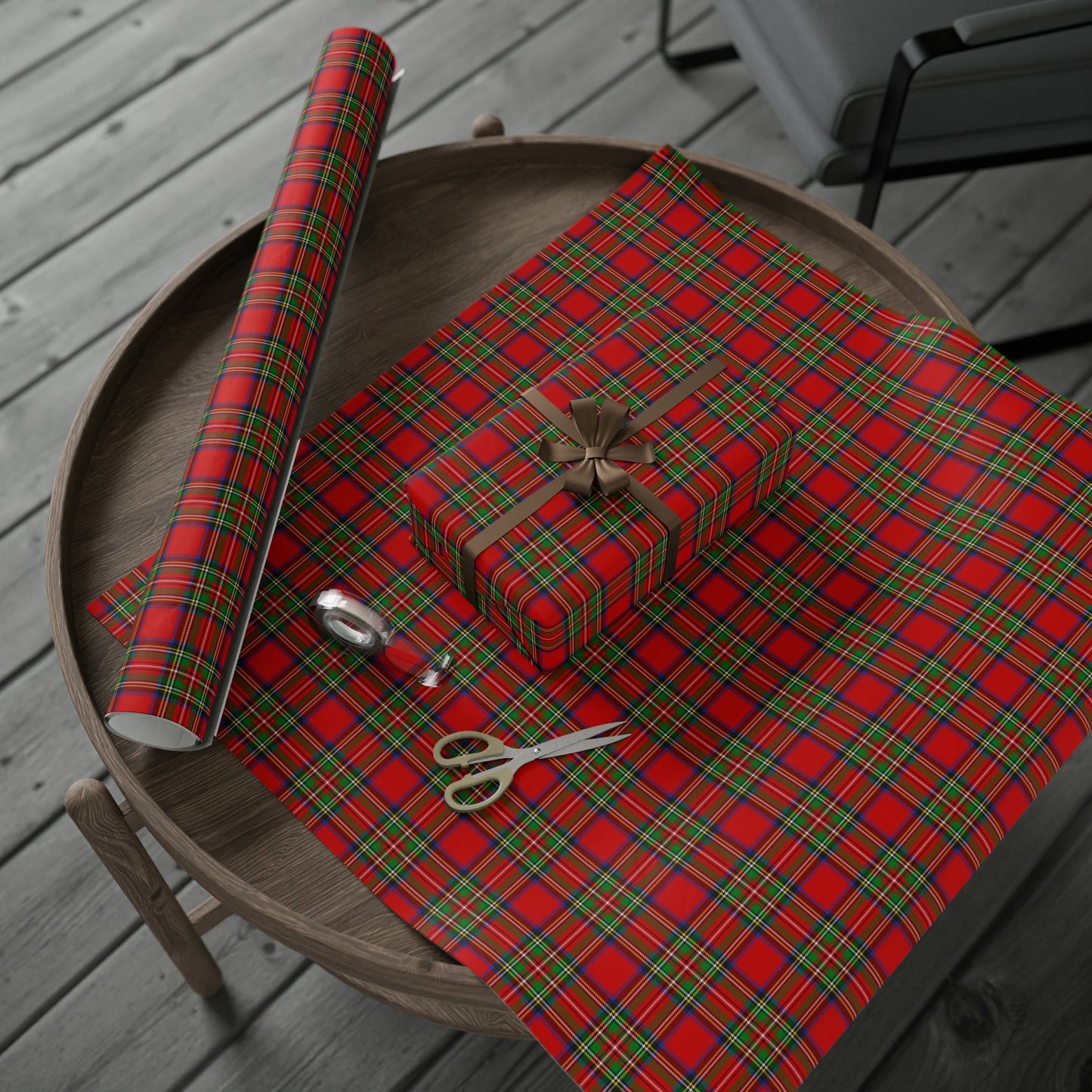 Clan Stewart Tartan Wrapping Papers