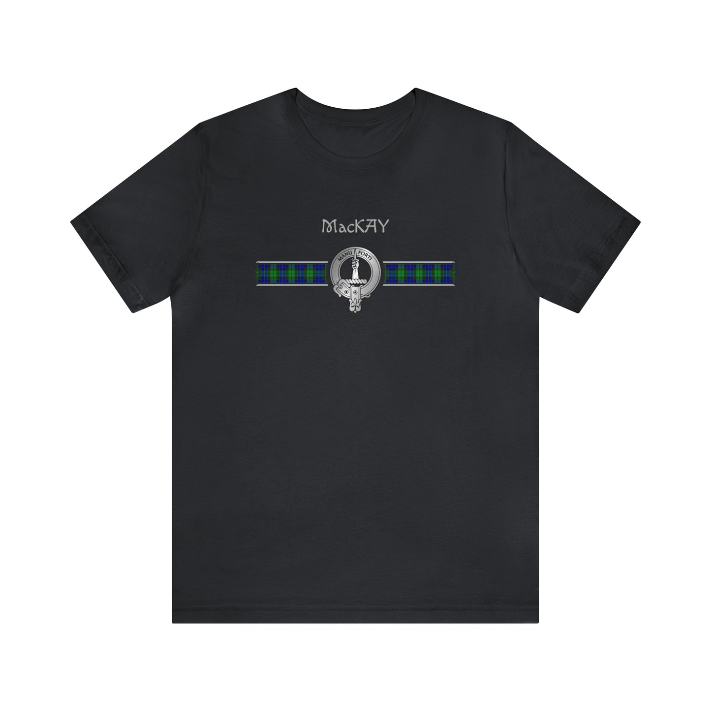 Clan MacKay Crest & Tartan | Unisex T-Shirt