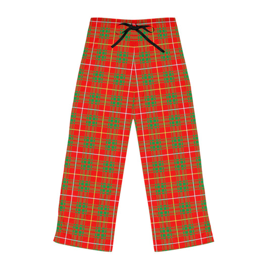 Clan Bruce Tartan Women's Pyjama Pants (AOP)