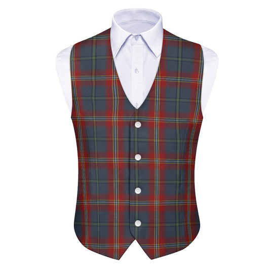 Breizh | Breton | Bretagne Naoned Tartan Suit vest jacket