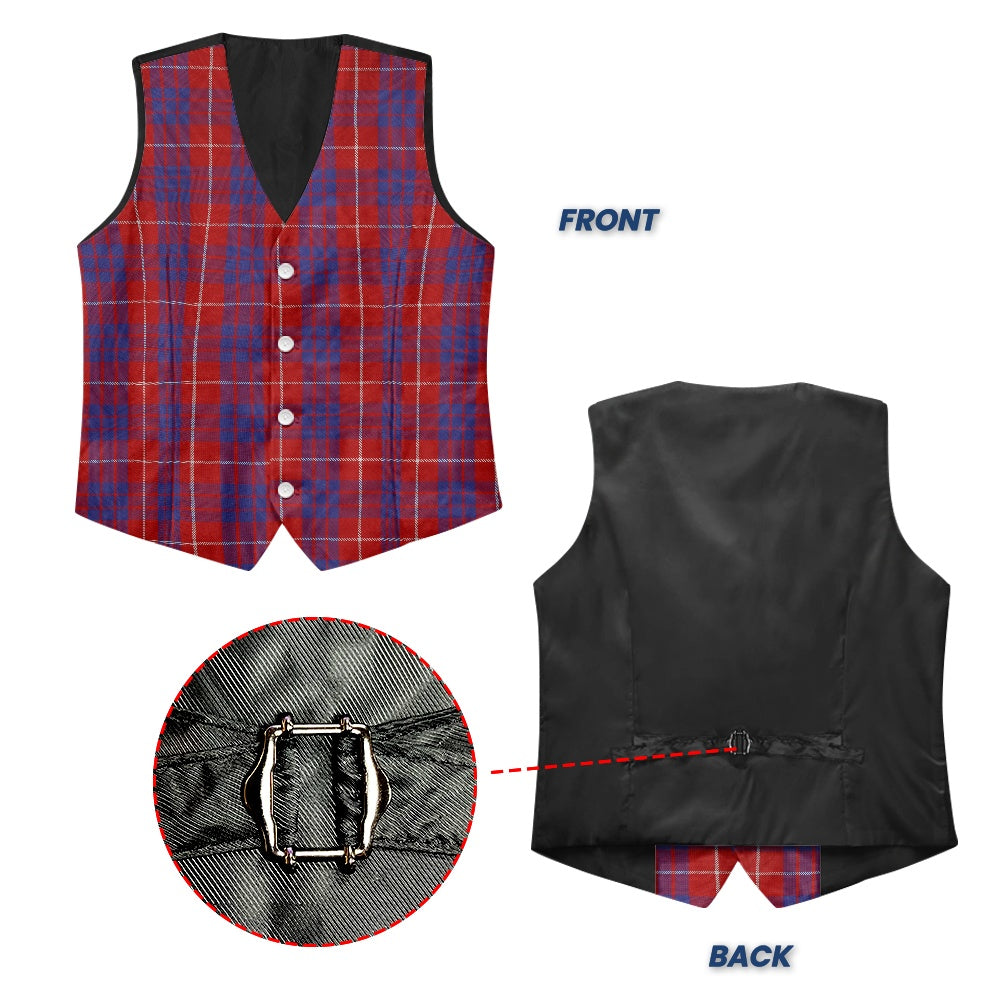 Clan Hamilton Tartan Suit vest jacket