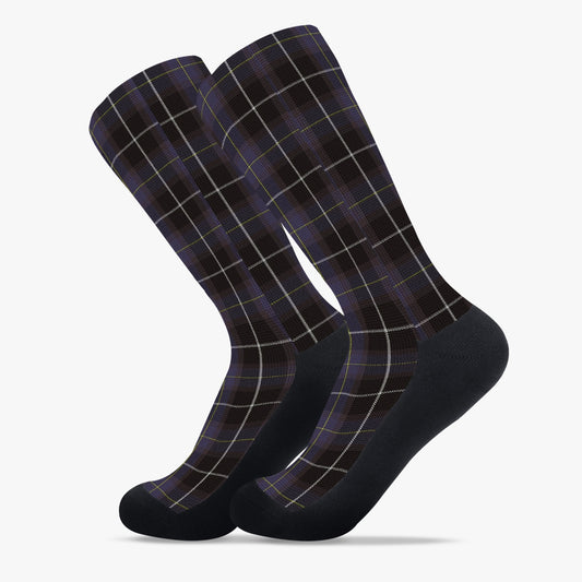 Cornish Family Tartan - Coleman Reinforced Sports Socks