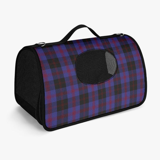 Angus District Tartan Pet Carrier Bag