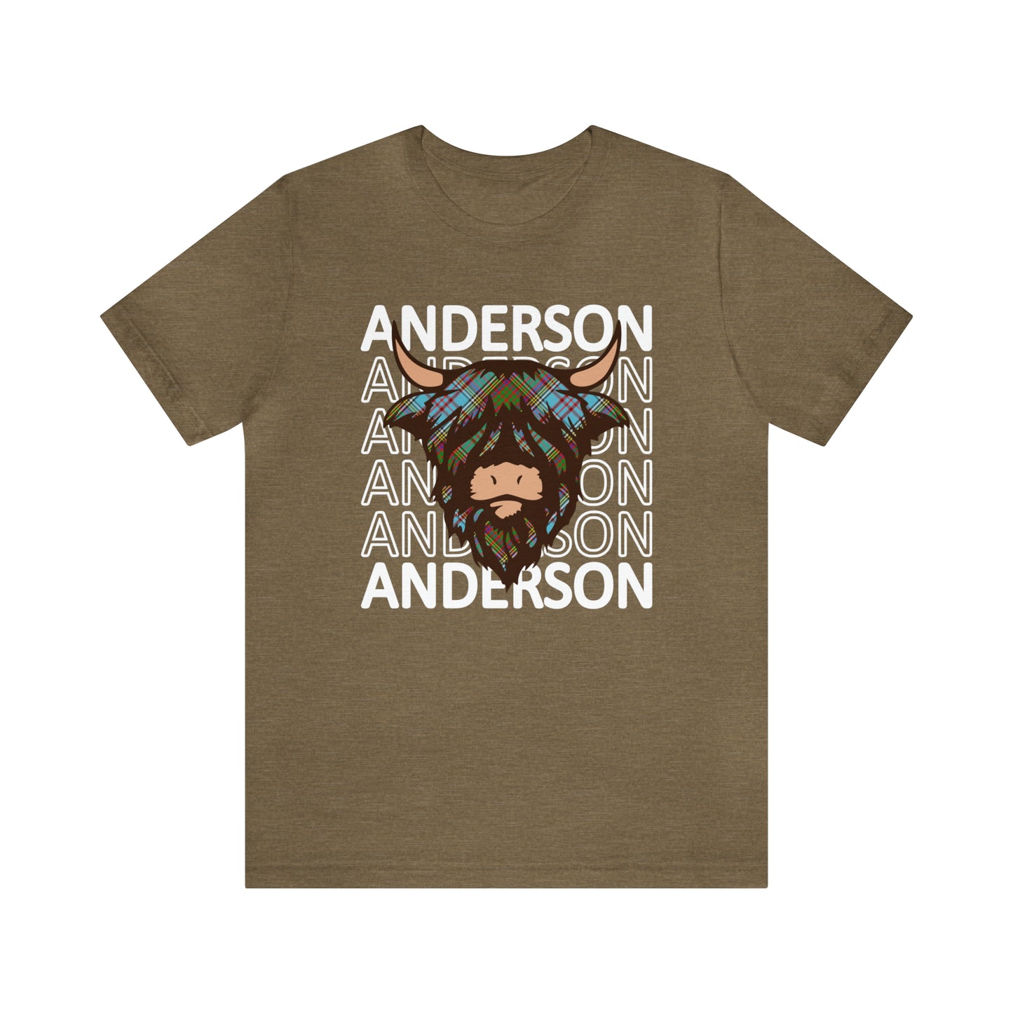 Clan Anderson | Hairy Coo | Unisex T-Shirt