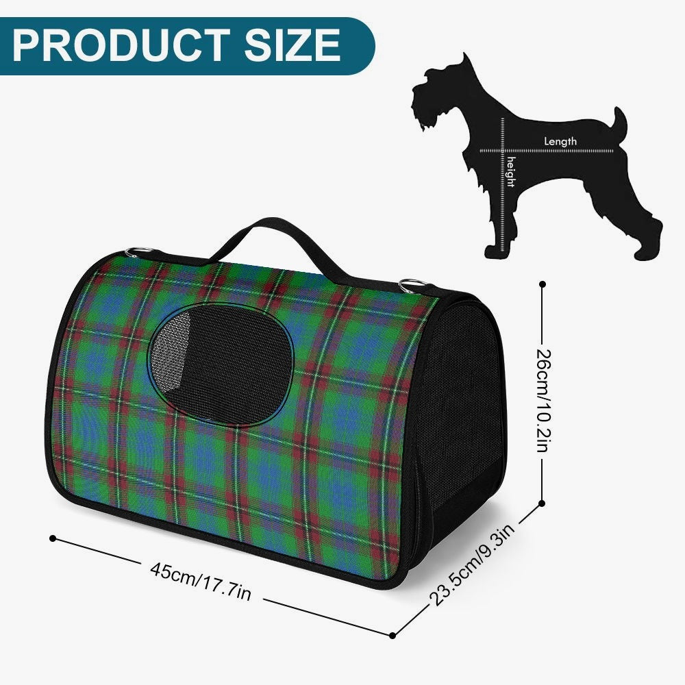 Clan Boyle Tartan Pet Carrier Bag