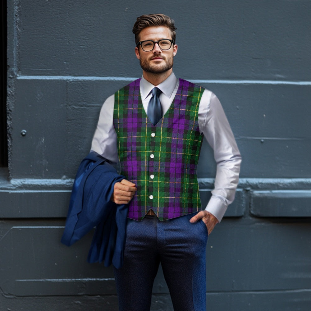 Clan Abercrombie Tartan Suit vest jacket