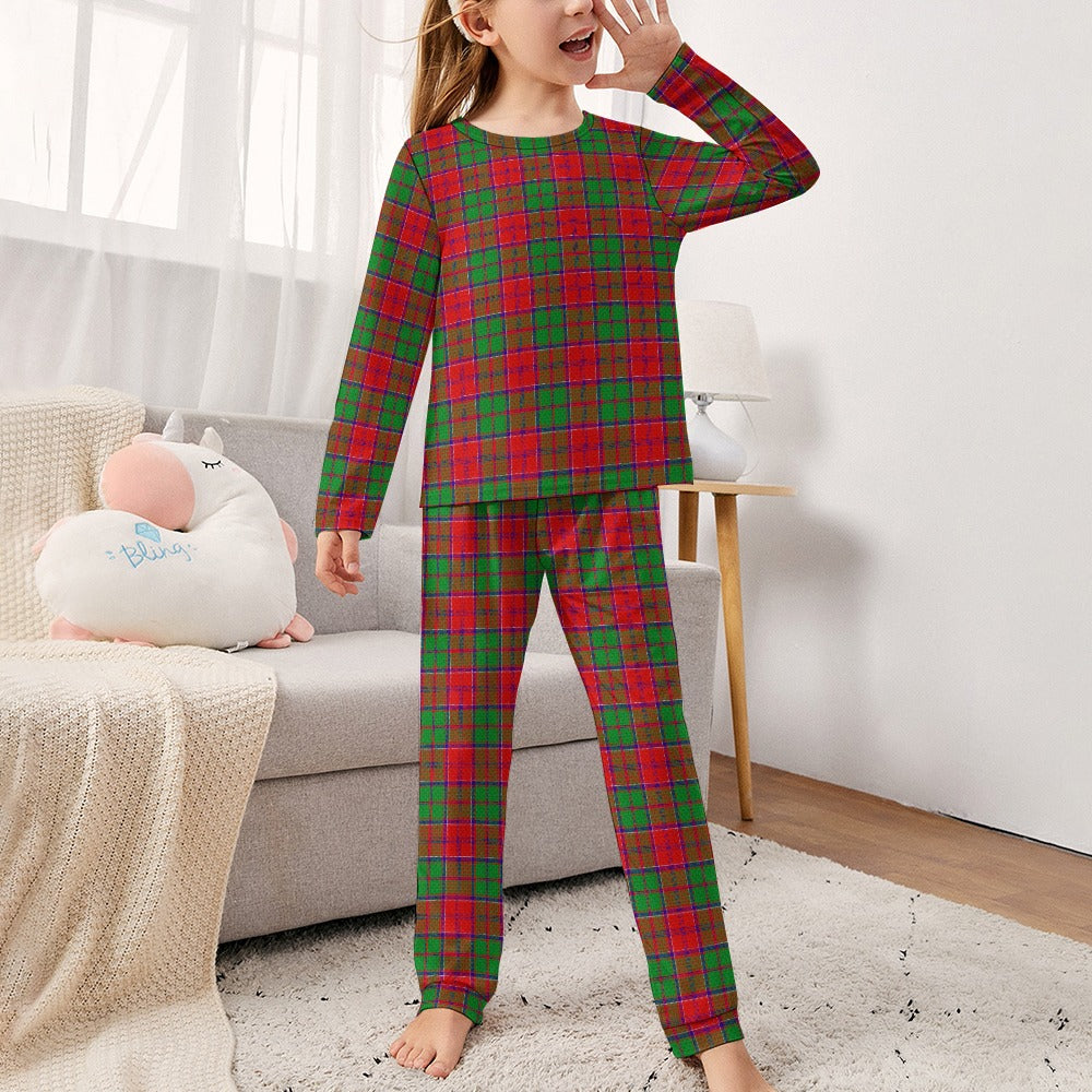 Clan Grant Tartan Girl's Pajama suit