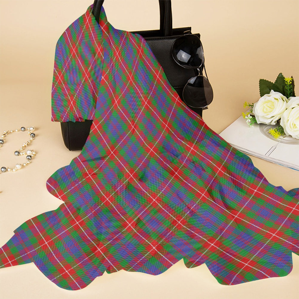 Clan Fraser of Lovat Tartan Chiffon Scarf