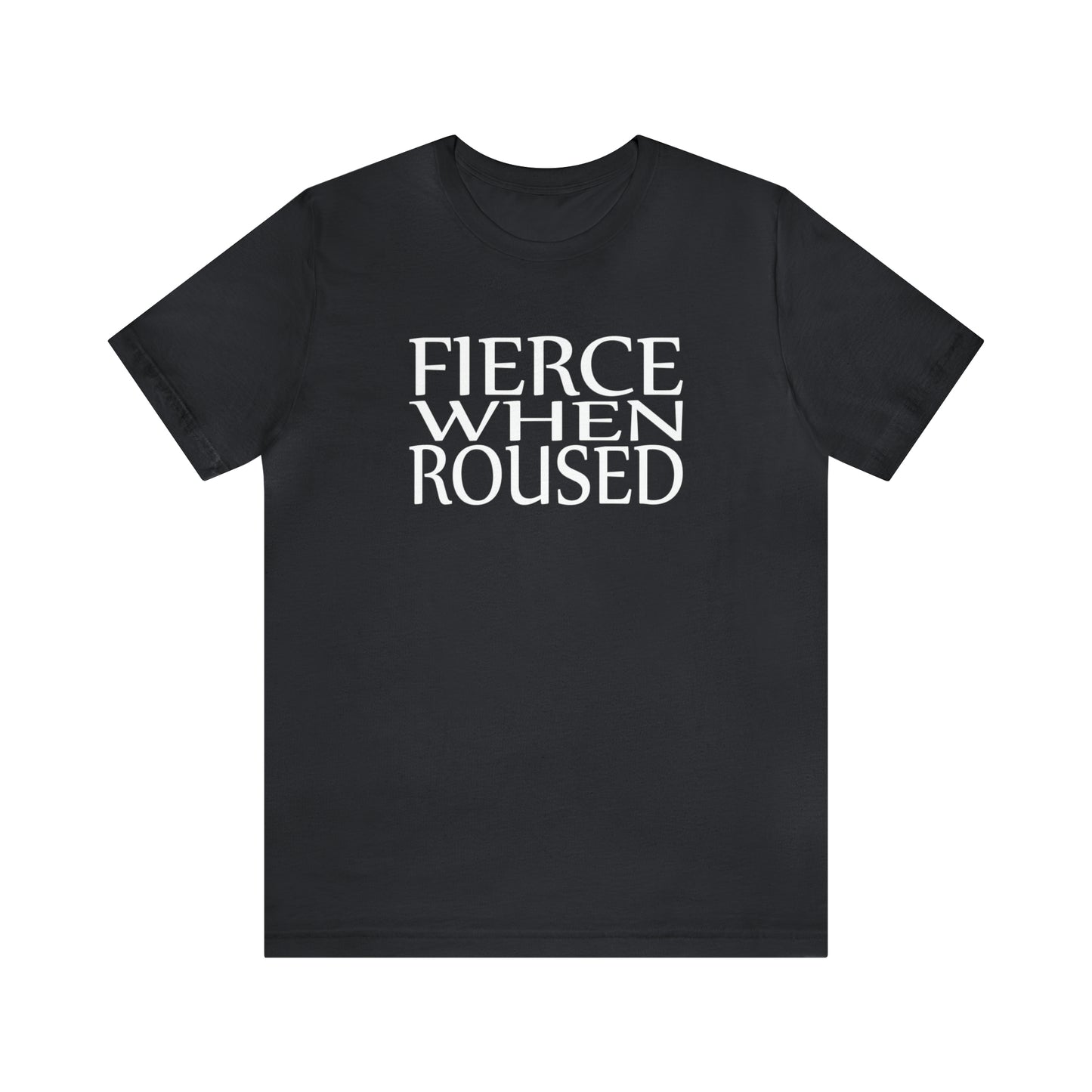 Clan Donnachaidh War Cry | Fierce When Roused | Unisex T-Shirt