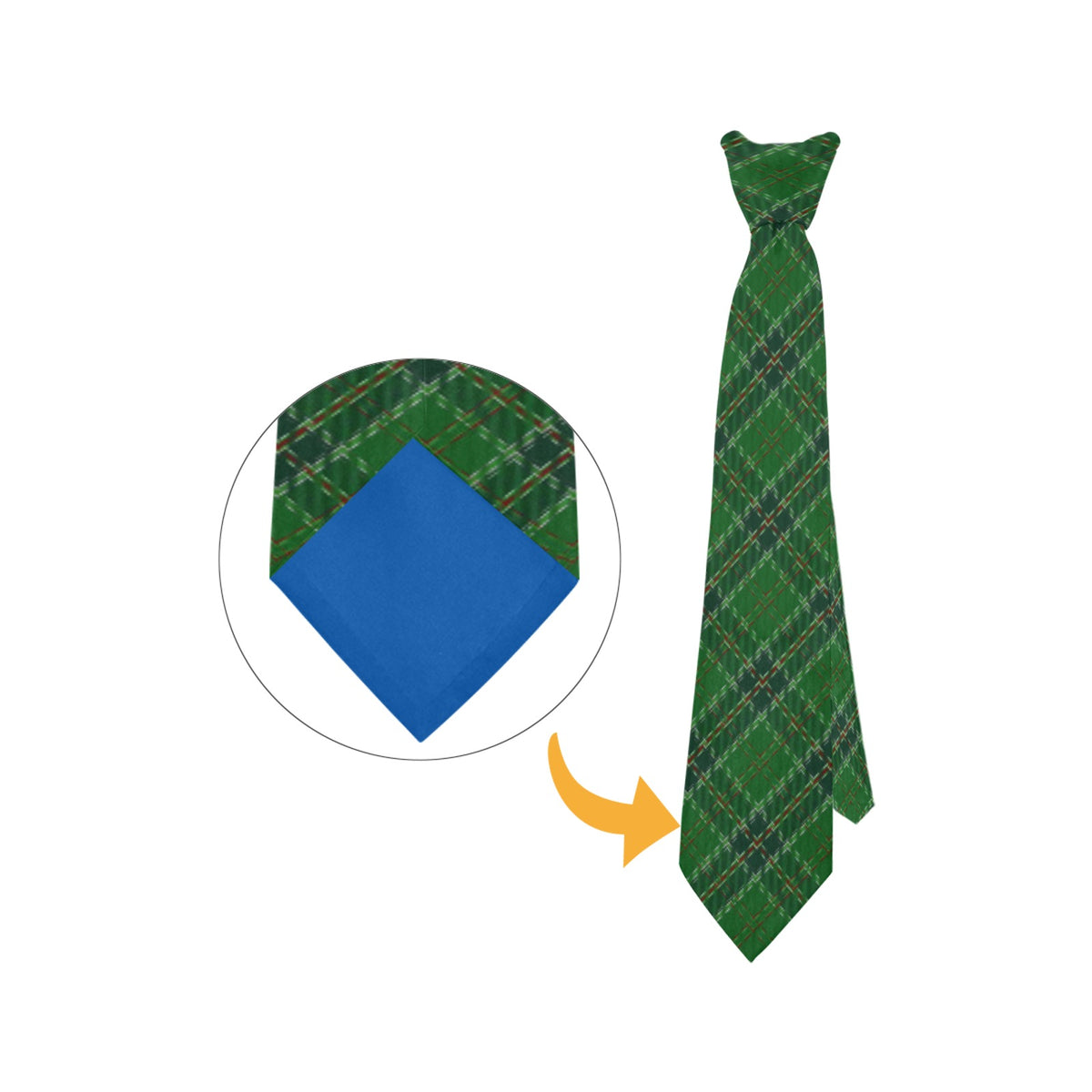 All Ireland Tartan Necktie