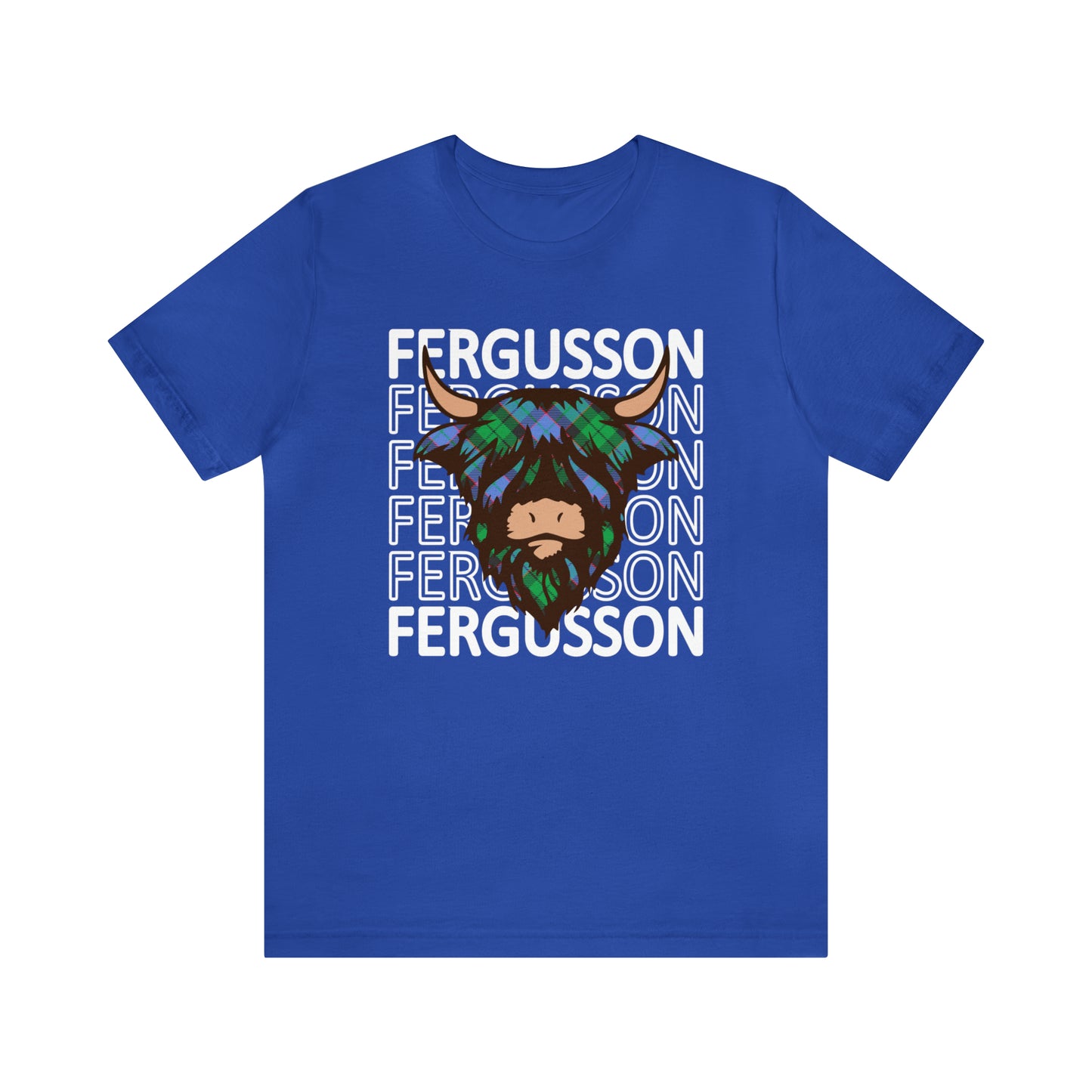 Clan Fergusson | Hairy Coo | Unisex T-Shirt