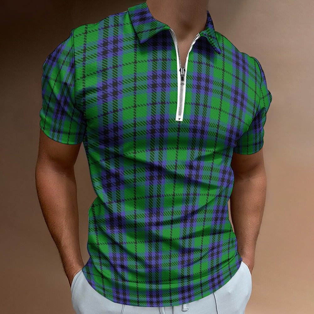 Clan Austin Tartan Short sleeve polo shirt