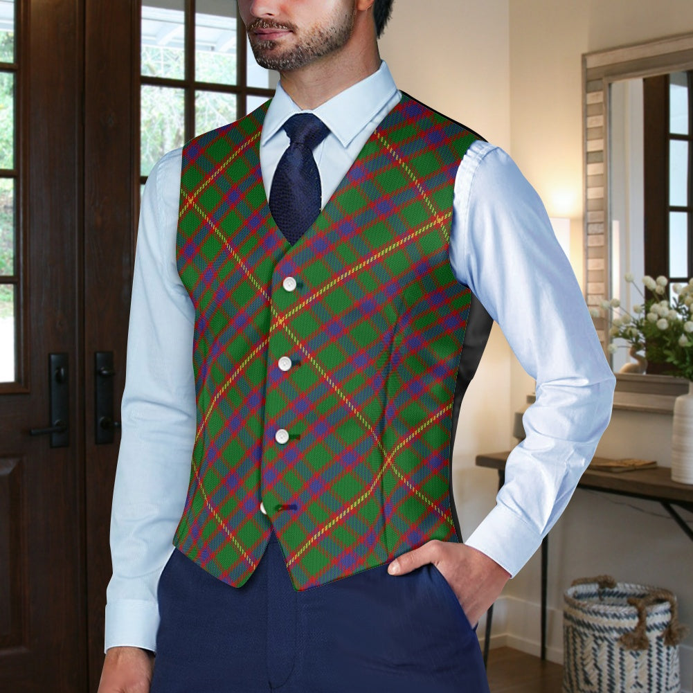 Clan Hall Tartan Suit vest jacket