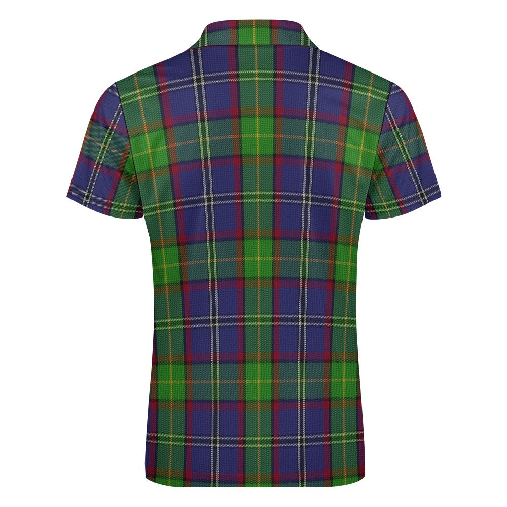 US State - Minnesota Tartan Short sleeve polo shirt