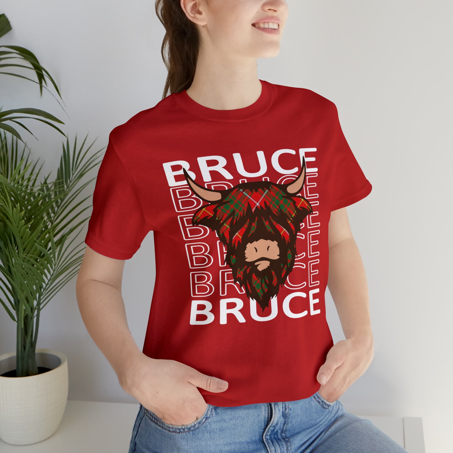 Clan Bruce | Hairy Coo | Unisex T-Shirt