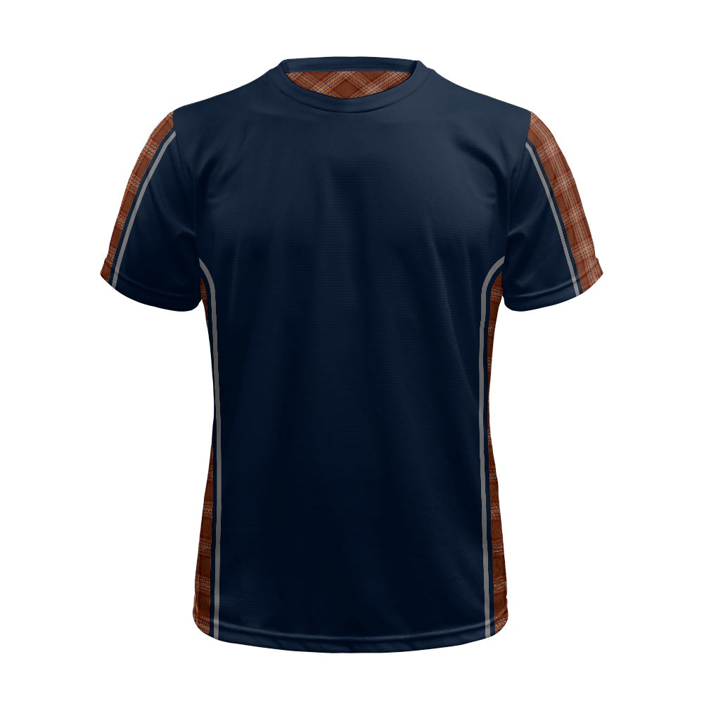 Irish County Down Tartan Strip Football Shirt