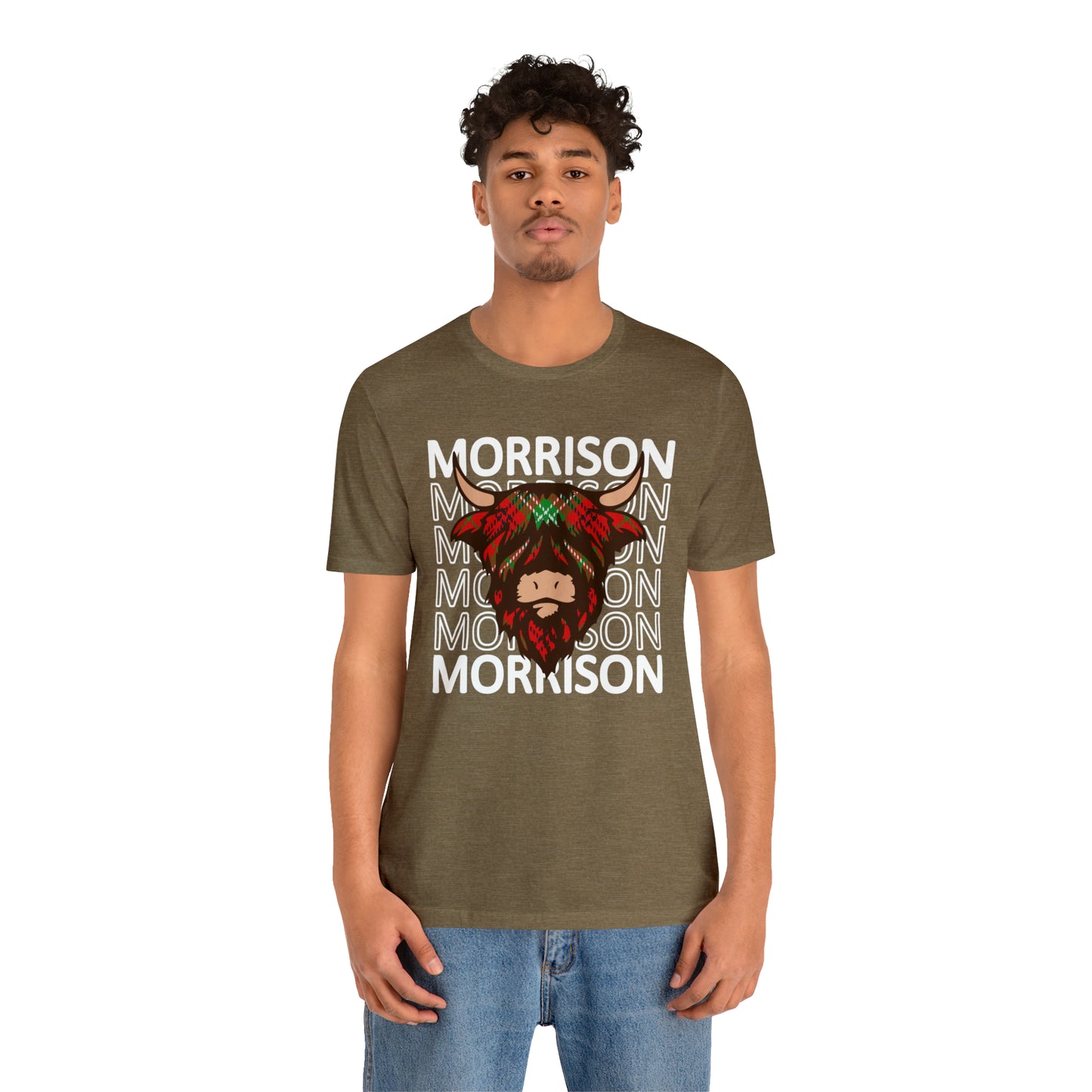 Clan Morrison | Hairy Coo | Unisex T-Shirt