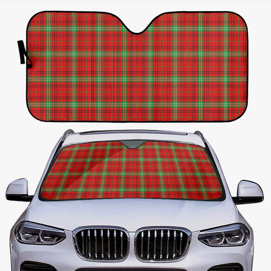 Clan Morrison Tartan Car Windshield Sun Shade