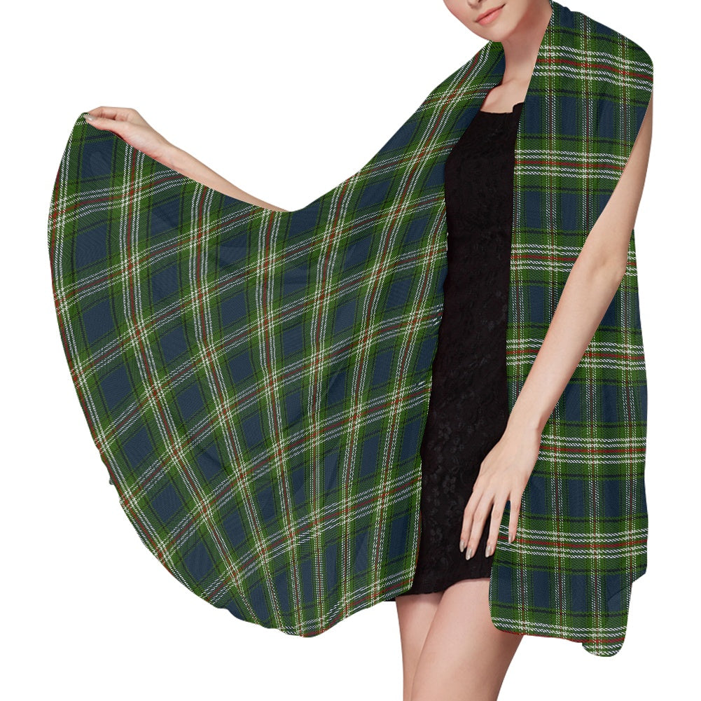 Clan Todd Tartan Chiffon Scarf