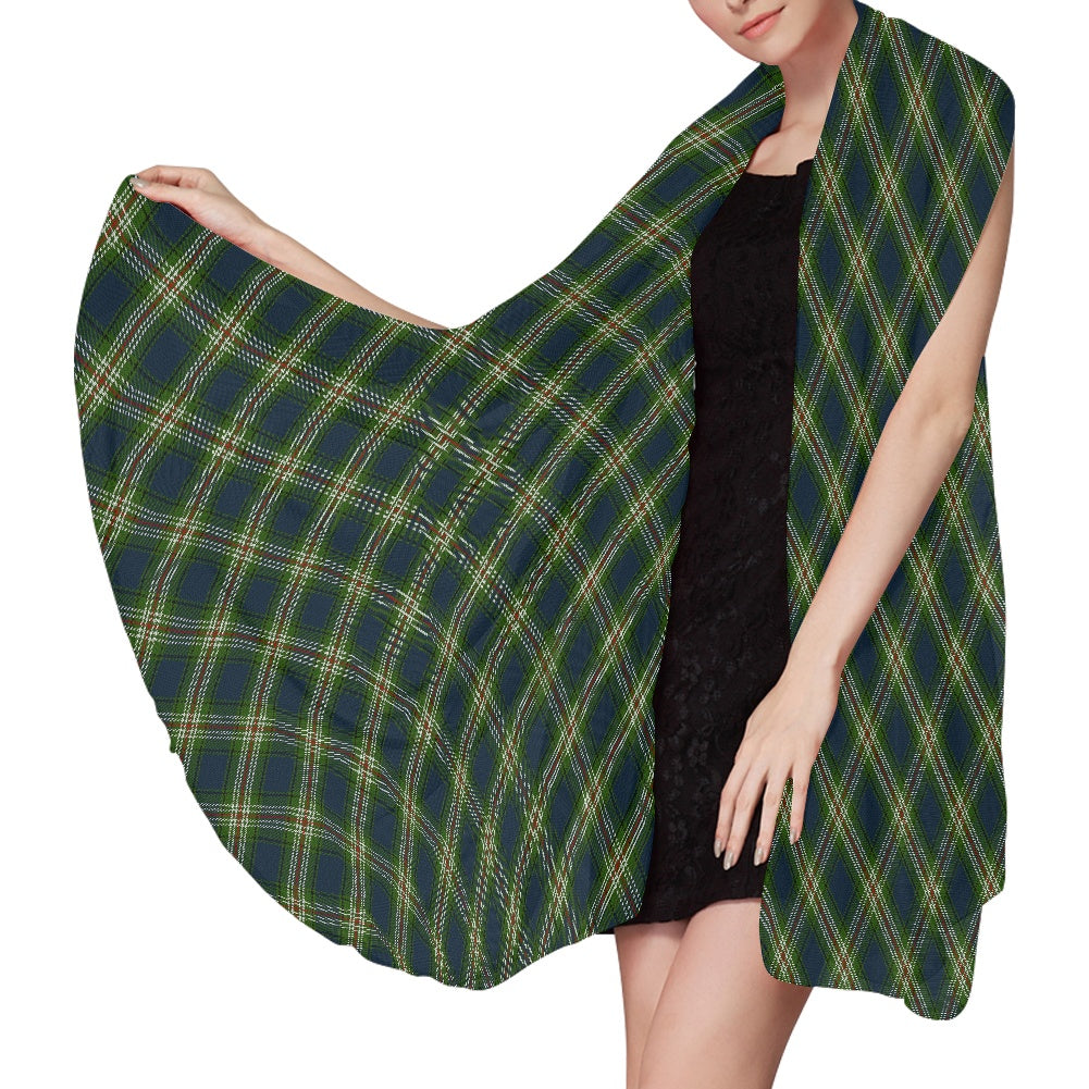 Clan Todd Tartan Chiffon Scarf