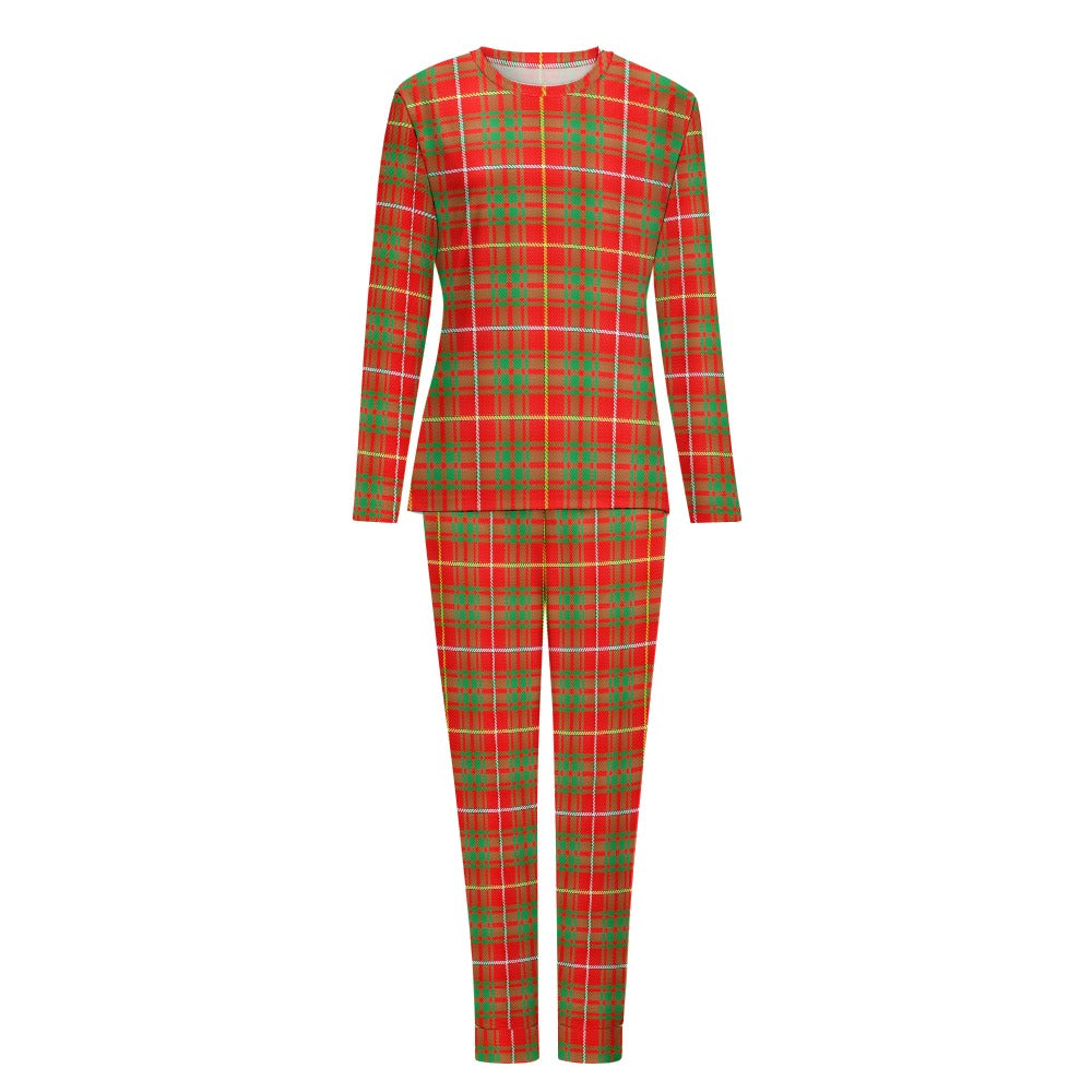 Clan Bruce Tartan Women's Pajama Set