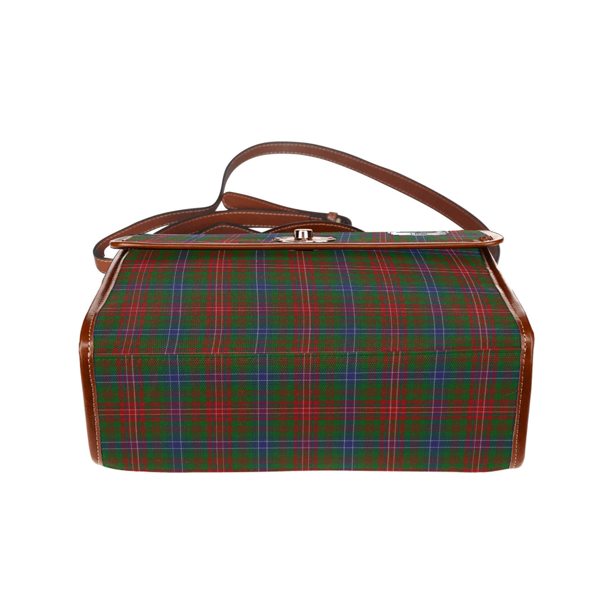 Clan Wilson Crest (LRW) & Tartan Waterproof Canvas Handbag