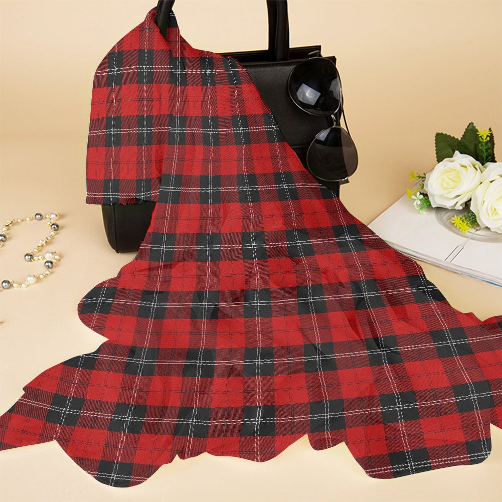 Clan Ramsay Tartan Chiffon Scarf