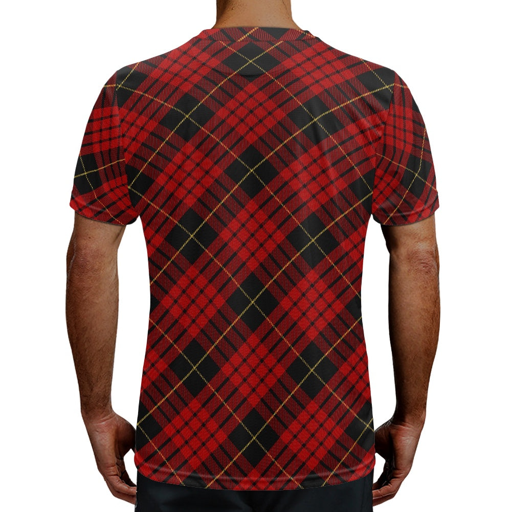 Clan MacQueen Tartan Football Shirt