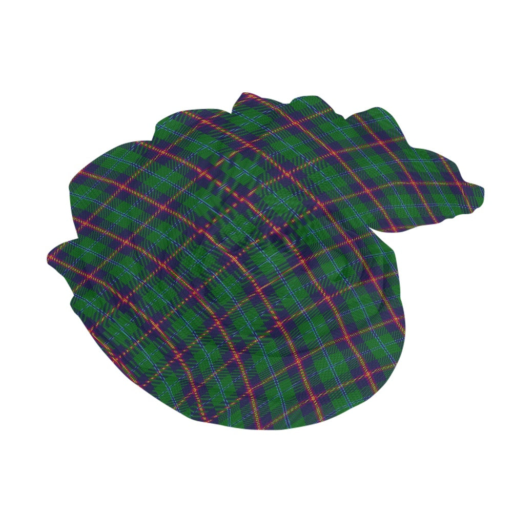 Clan Young Tartan Bias Chiffon Scarf