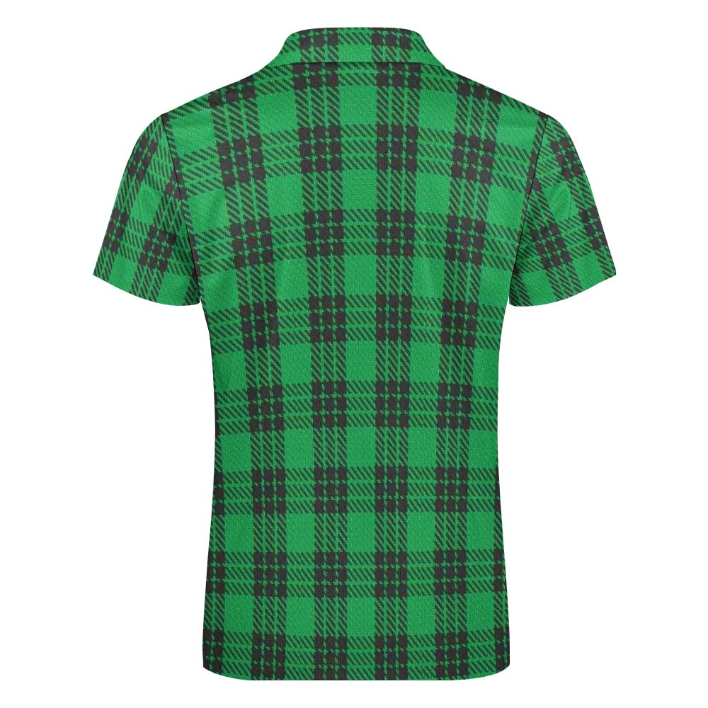 Clan Graham Tartan Short sleeve polo shirt