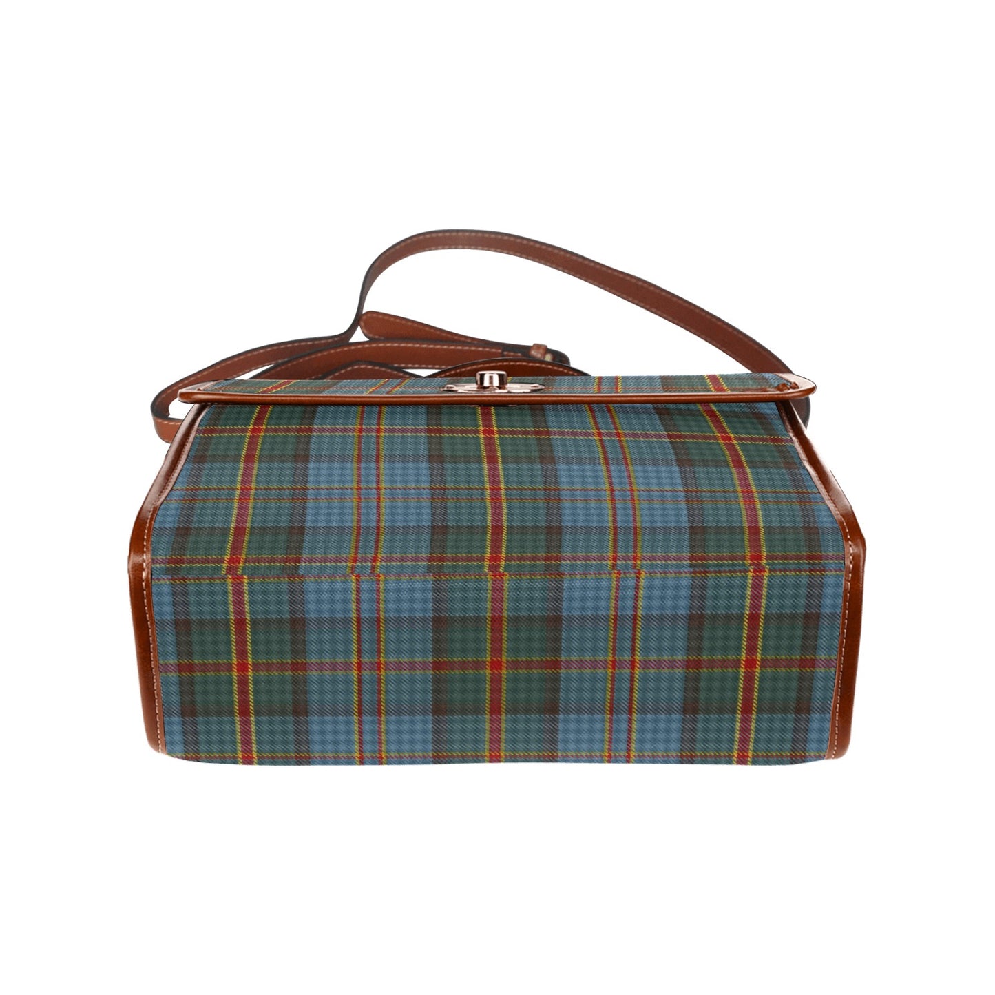 US State - Hawaii Tartan Waterproof Canvas Handbag