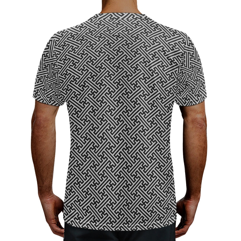 Japanese Wagara - Black Sayagata - Football Shirt