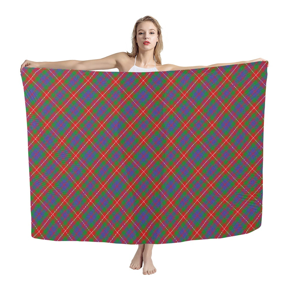Clan Fraser of Lovat Tartan Chiffon Scarf