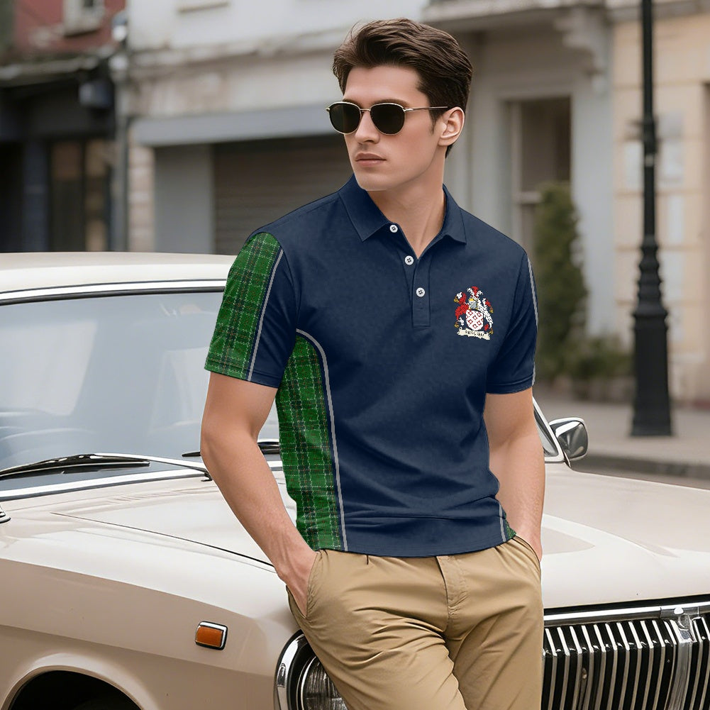 Irish Arms - Bracken & Tartan - Polo Shirt