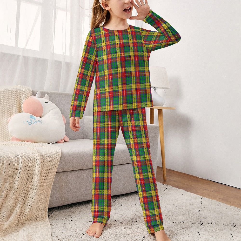 Clan Buchanan Tartan Girl's Pajama suit