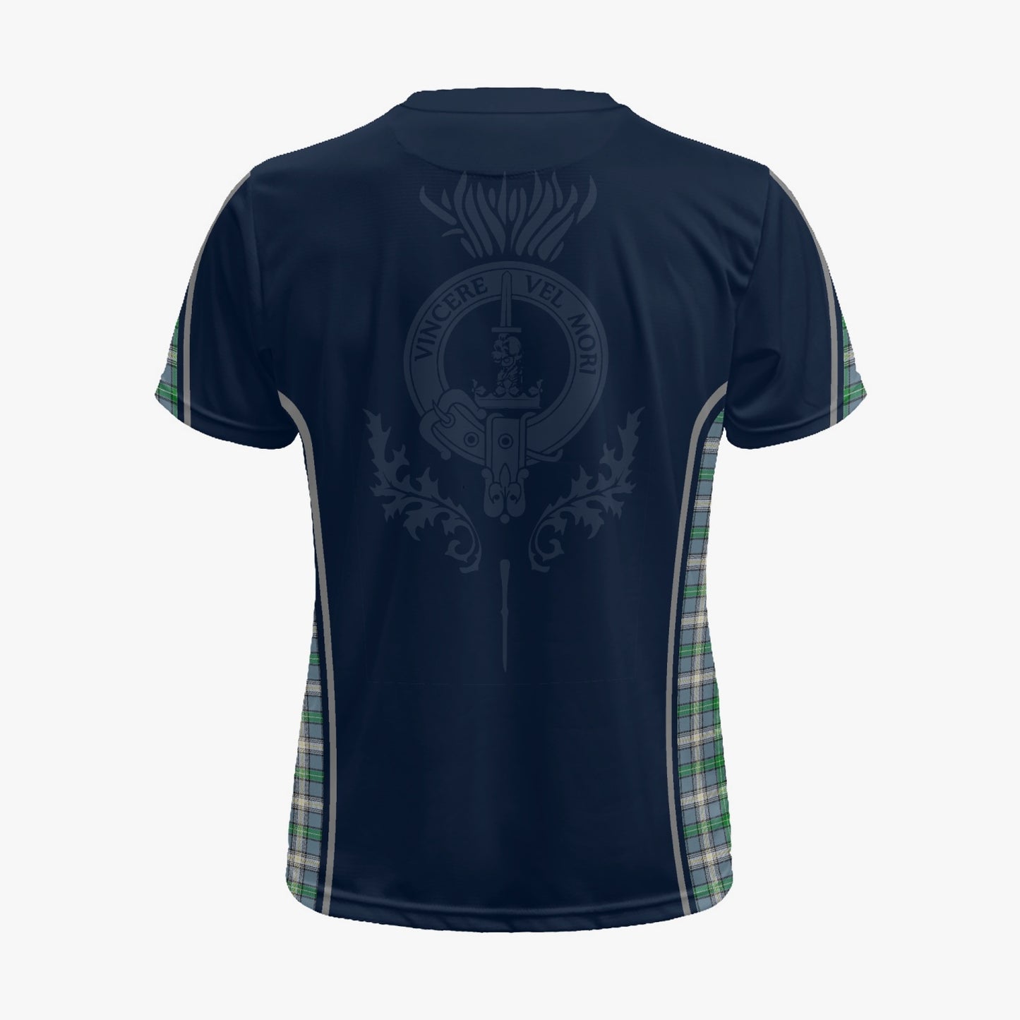 Clan MacDowall Crest & Tartan Soccer Jersey